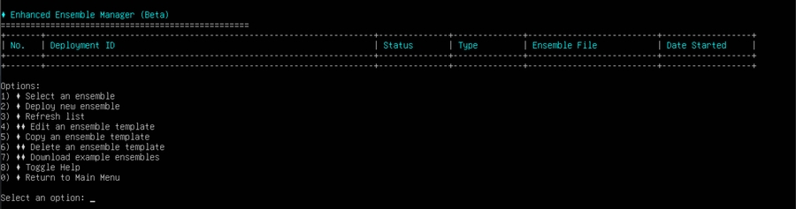 Enhanced Ensemble Management